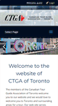 Mobile Screenshot of ctgaoftoronto.org